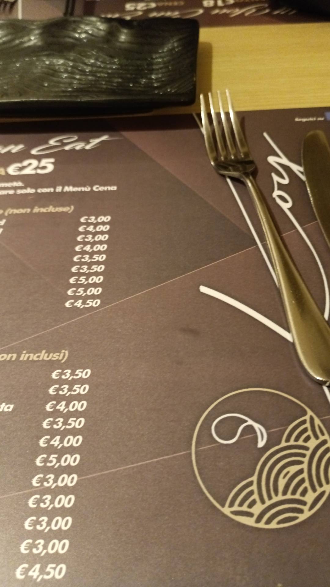 Menu di Koy Sushi 