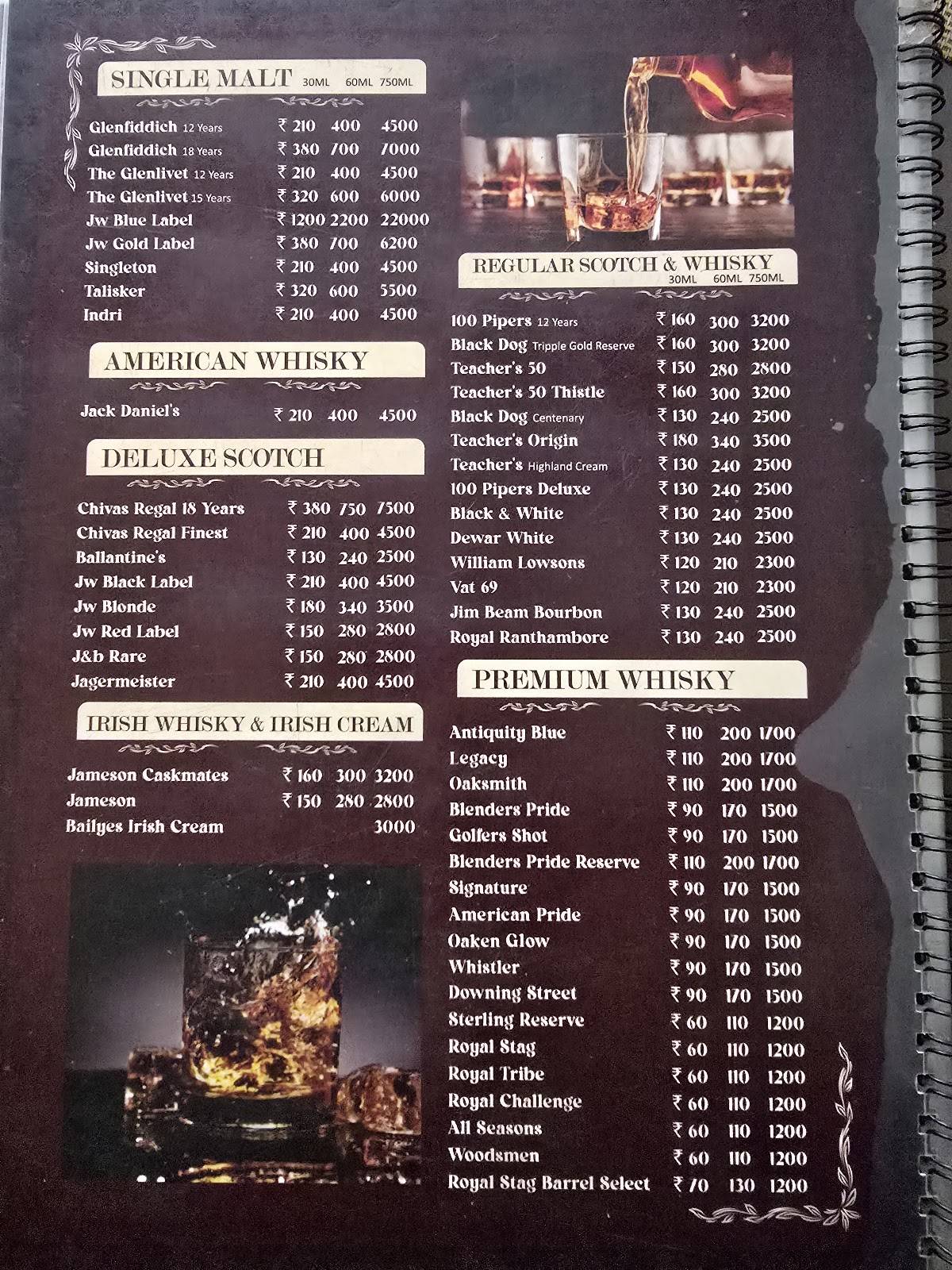 Dev Dham Restaurant menu