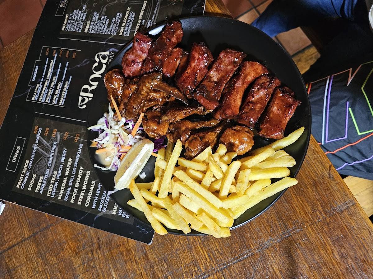 Menu at LA ROCA MIDDELBURG restaurant, Middelburg