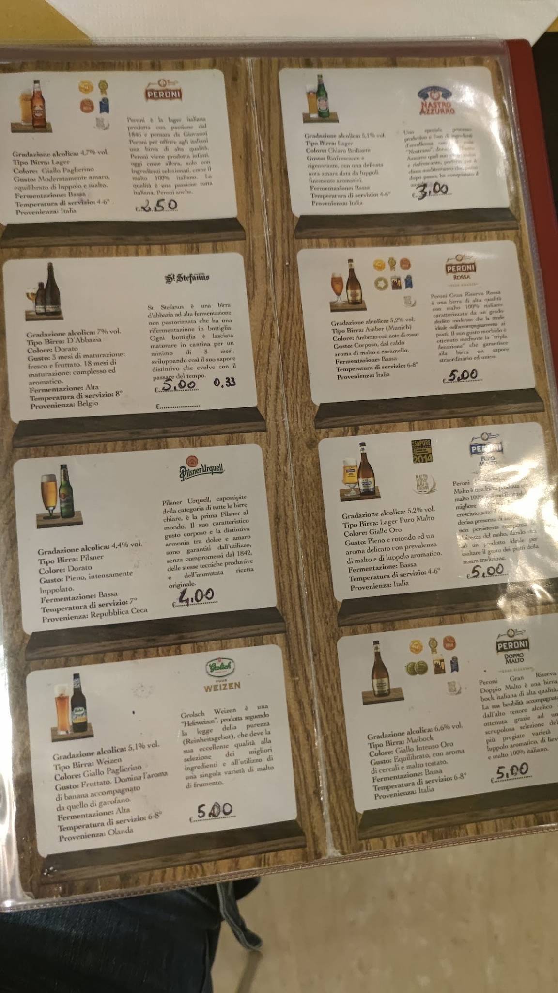 Menu di L'Artigiano della cucina 