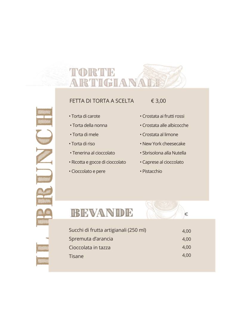 Menu di La Bottega dello Scottadito 