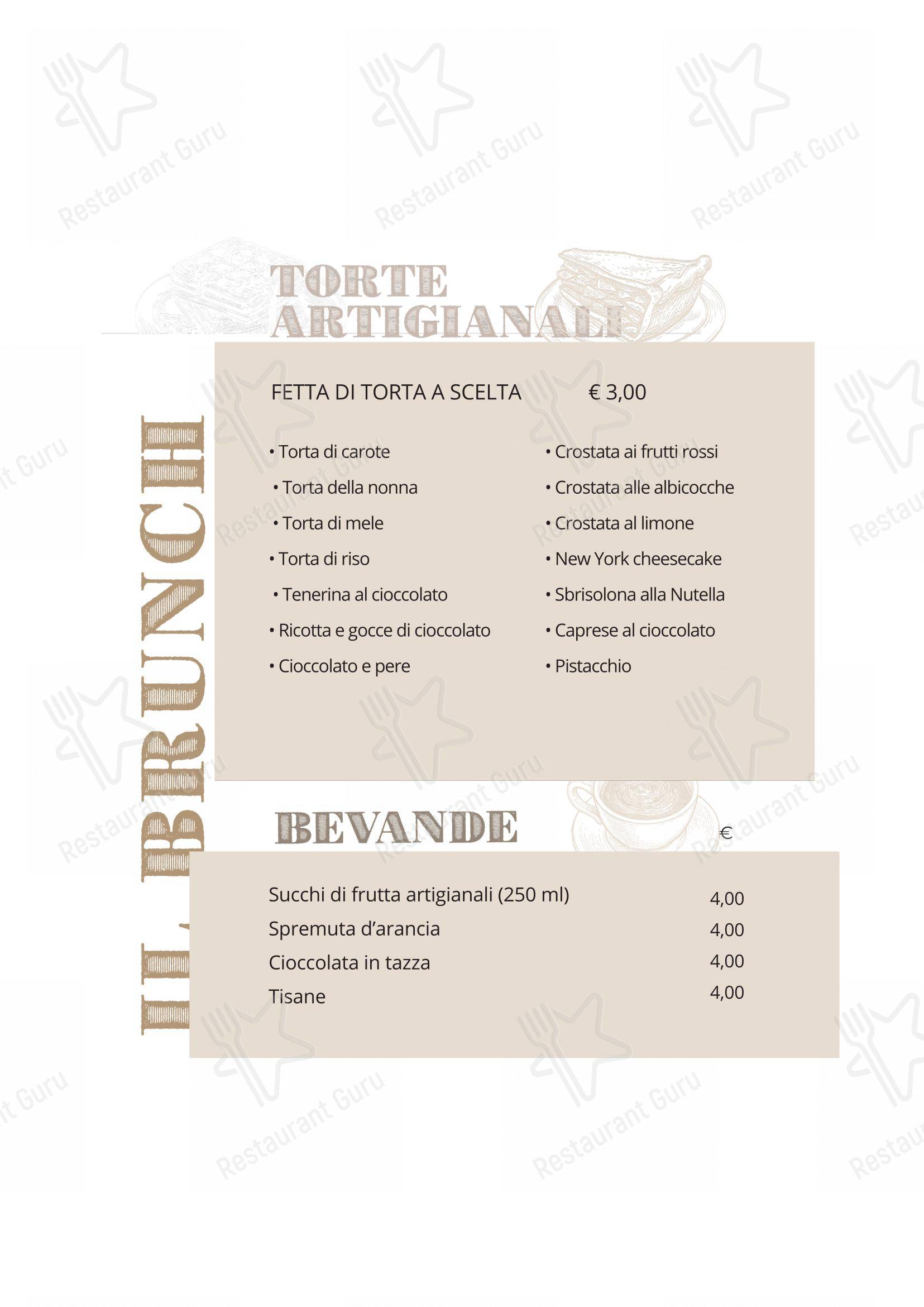 Menu per La Bottega dello Scottadito in Cesena