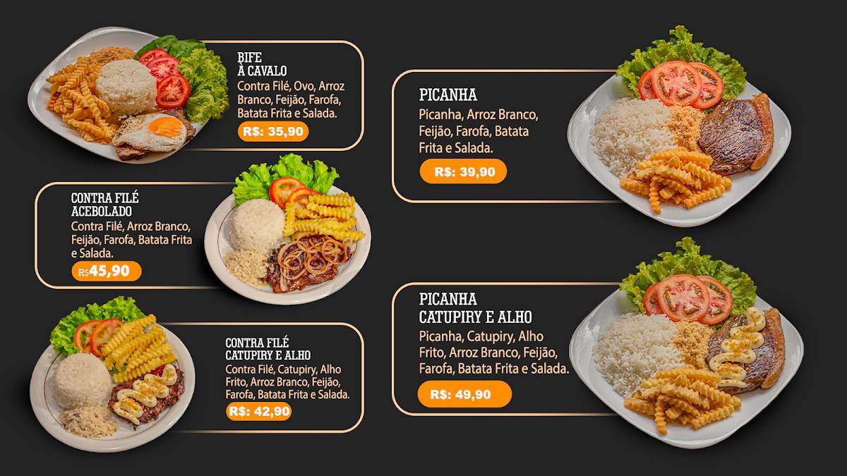 La Brasa Burger cardápio