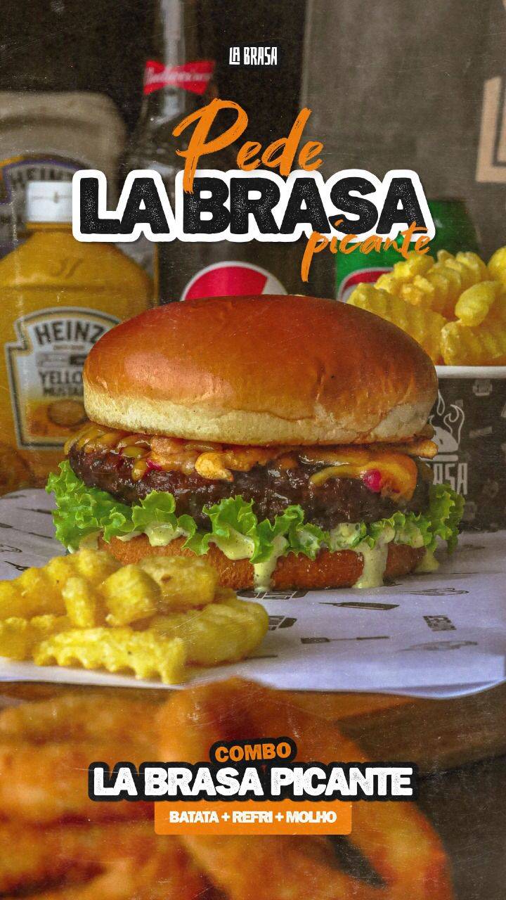 La Brasa Burger cardápio