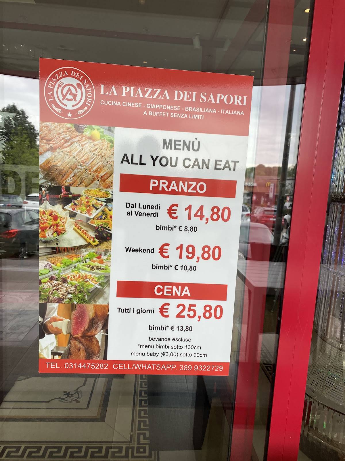 Menu di La Fabbrica Dei Sapori Cantù 