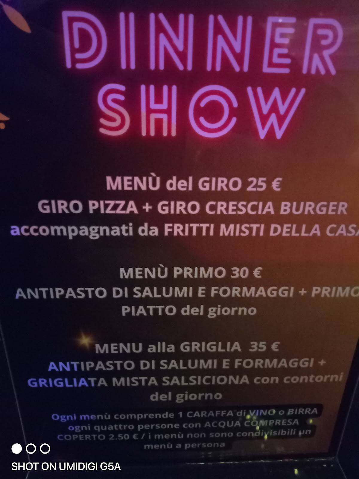 Menu di La Salsicciona Riccione 