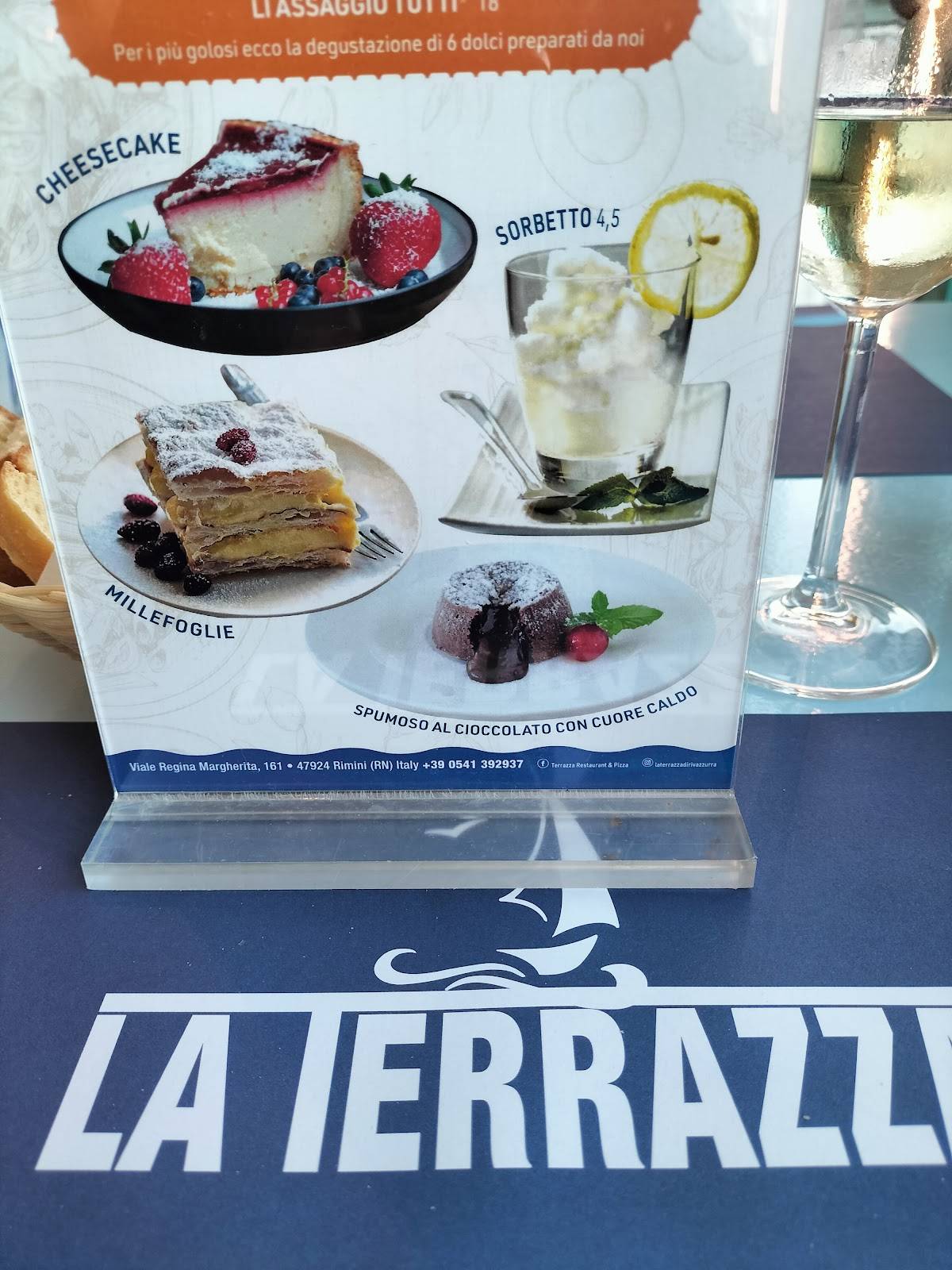 Menu di La Terrazza 