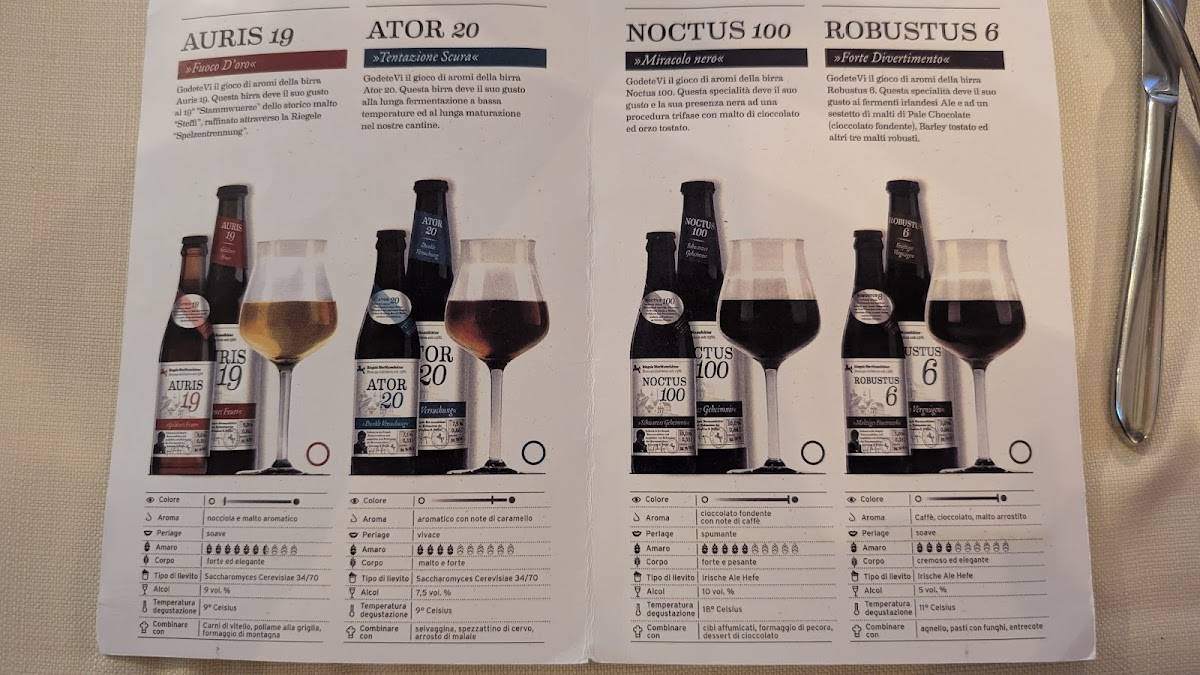 Menu di Laido e Corrotto 