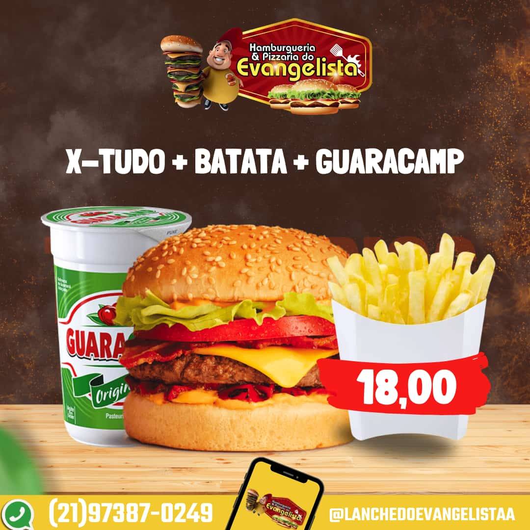 Lanche do Evangelista cardápio