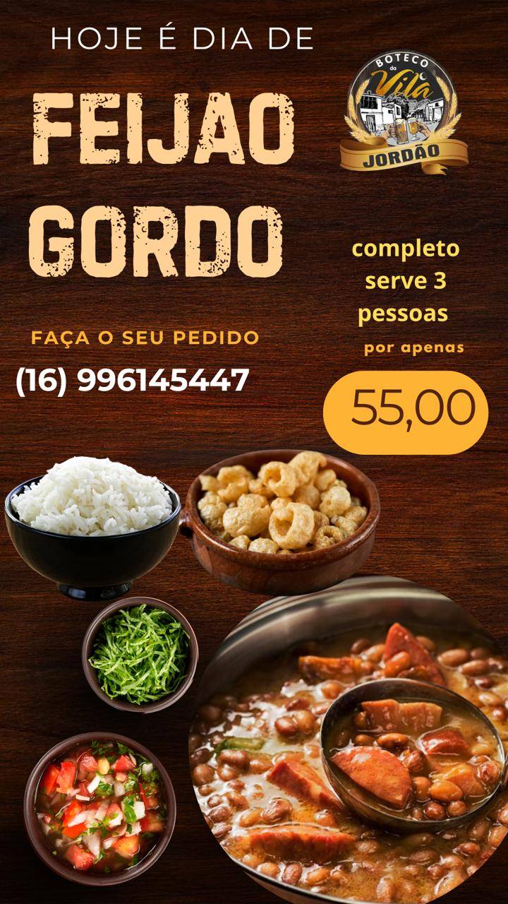 Lanchonete e Pizzaria - Boteco da Vila Jordão cardápio