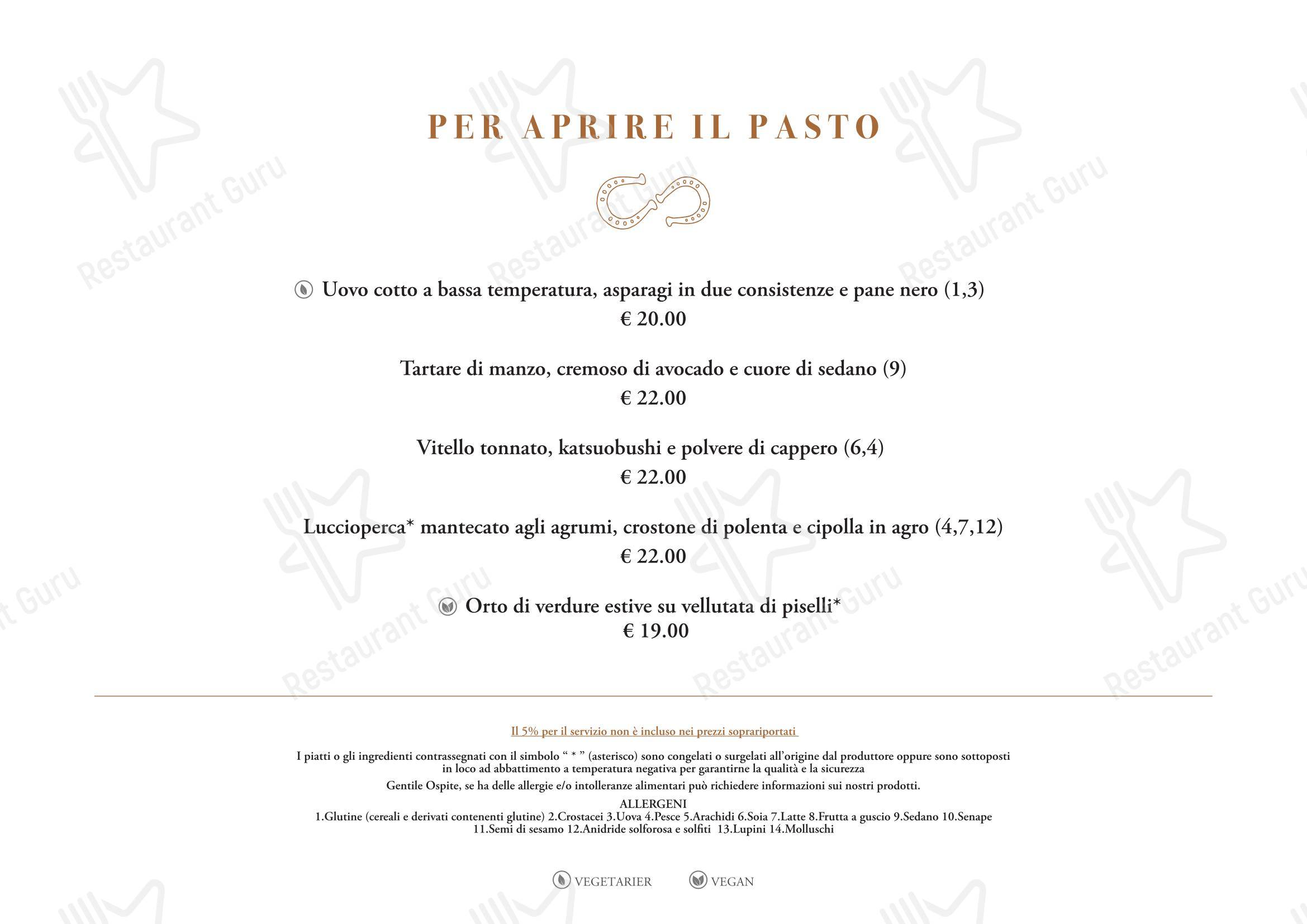 Menu bar pour Last Hall pub et bar