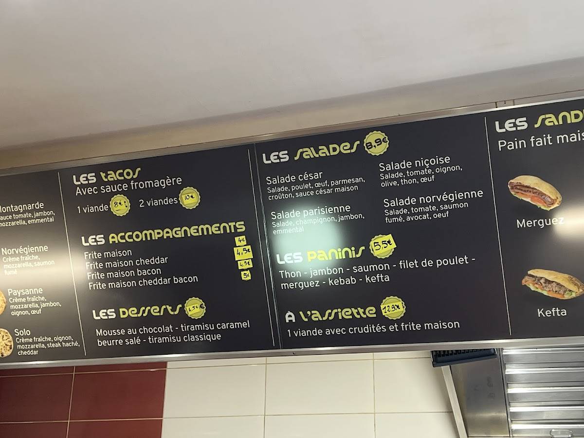 Menu de Le 94