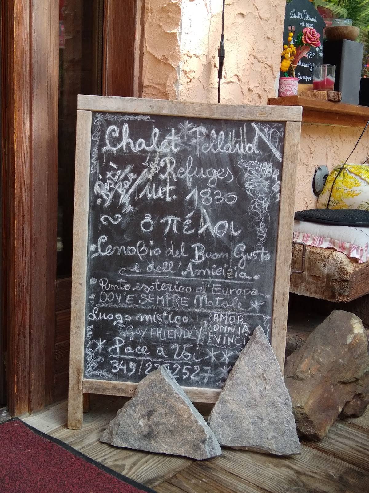 Menu di Le Chalet de Pellaud - Rêve sur le lac (Gruppo LesRefuges) 