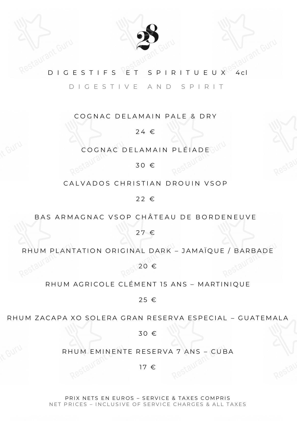 Детское pour Le Pavillon de la Reine restaurant