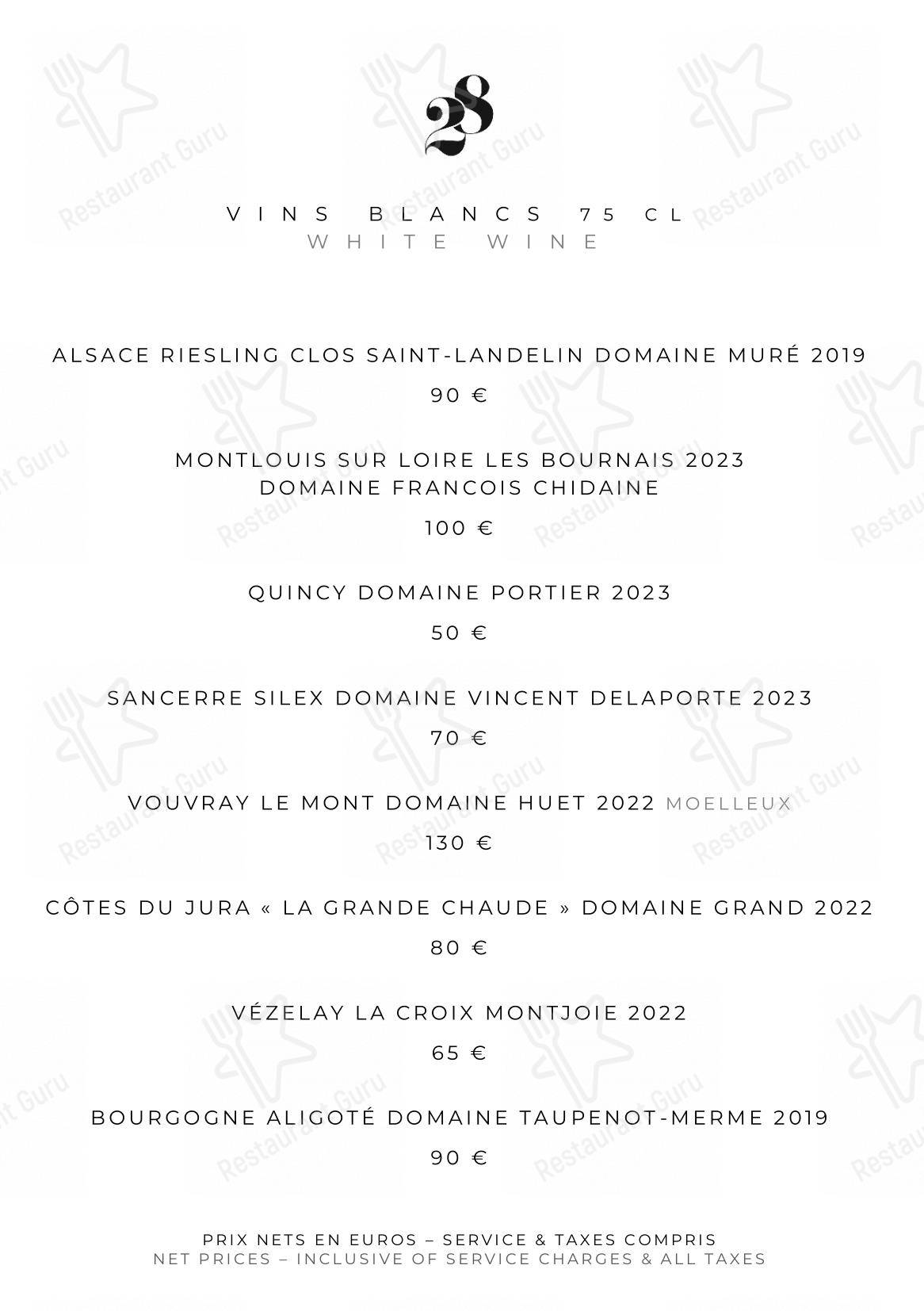 Детское pour Le Pavillon de la Reine restaurant