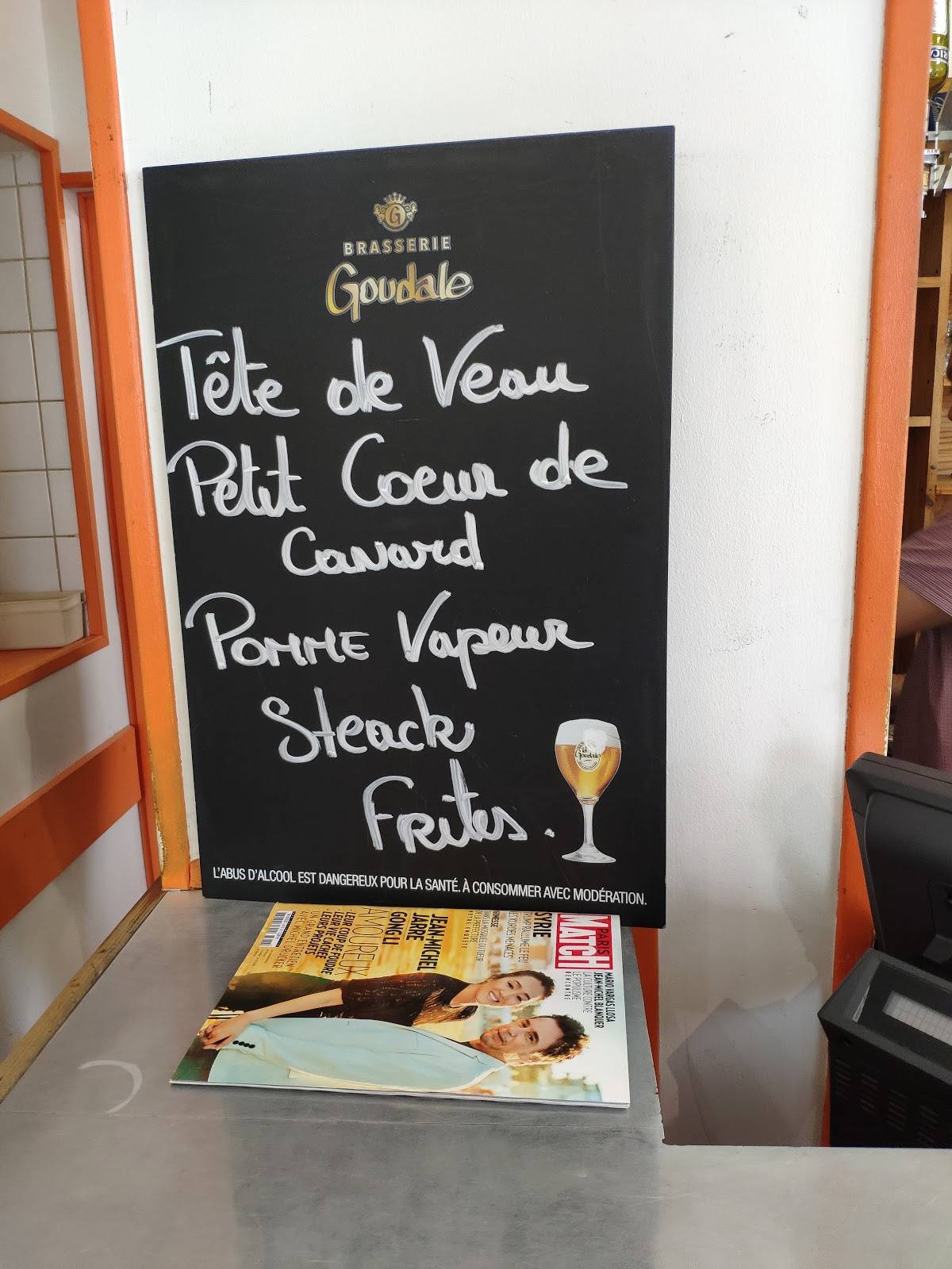 Menu de Le Sully