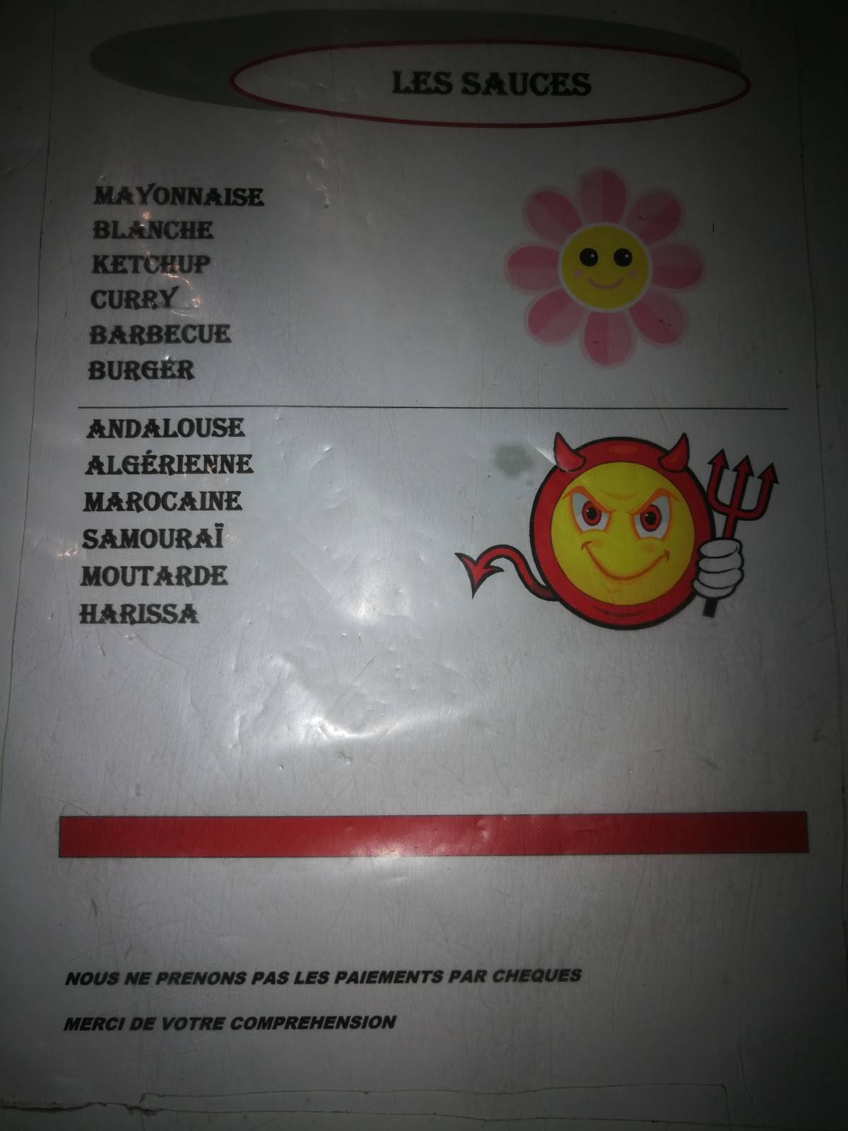 Menu de L’éclipse 2