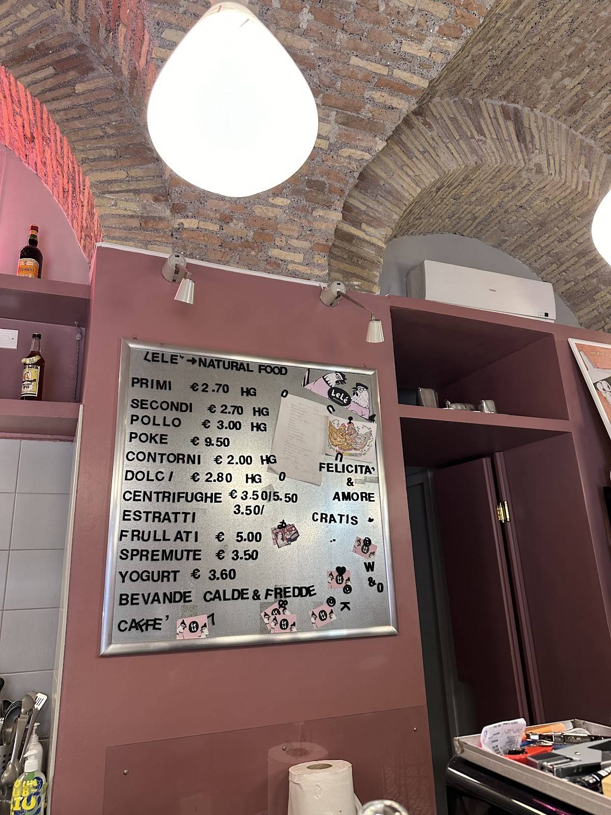 Menu de Lelé Natural Food