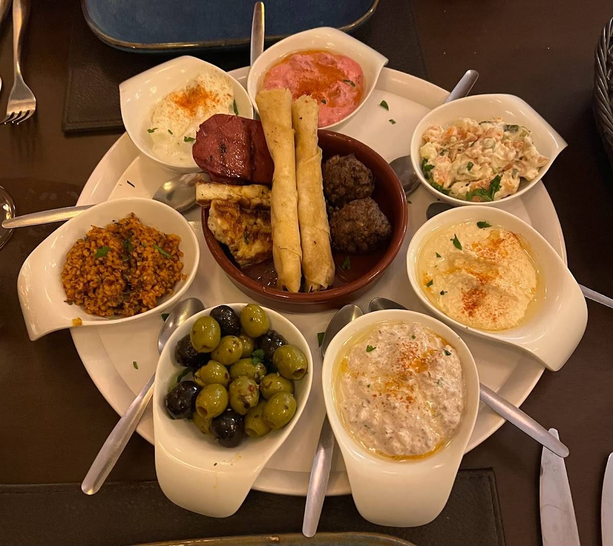 Menu at Lezzet Mediterranean bistro restaurant, Scarborough