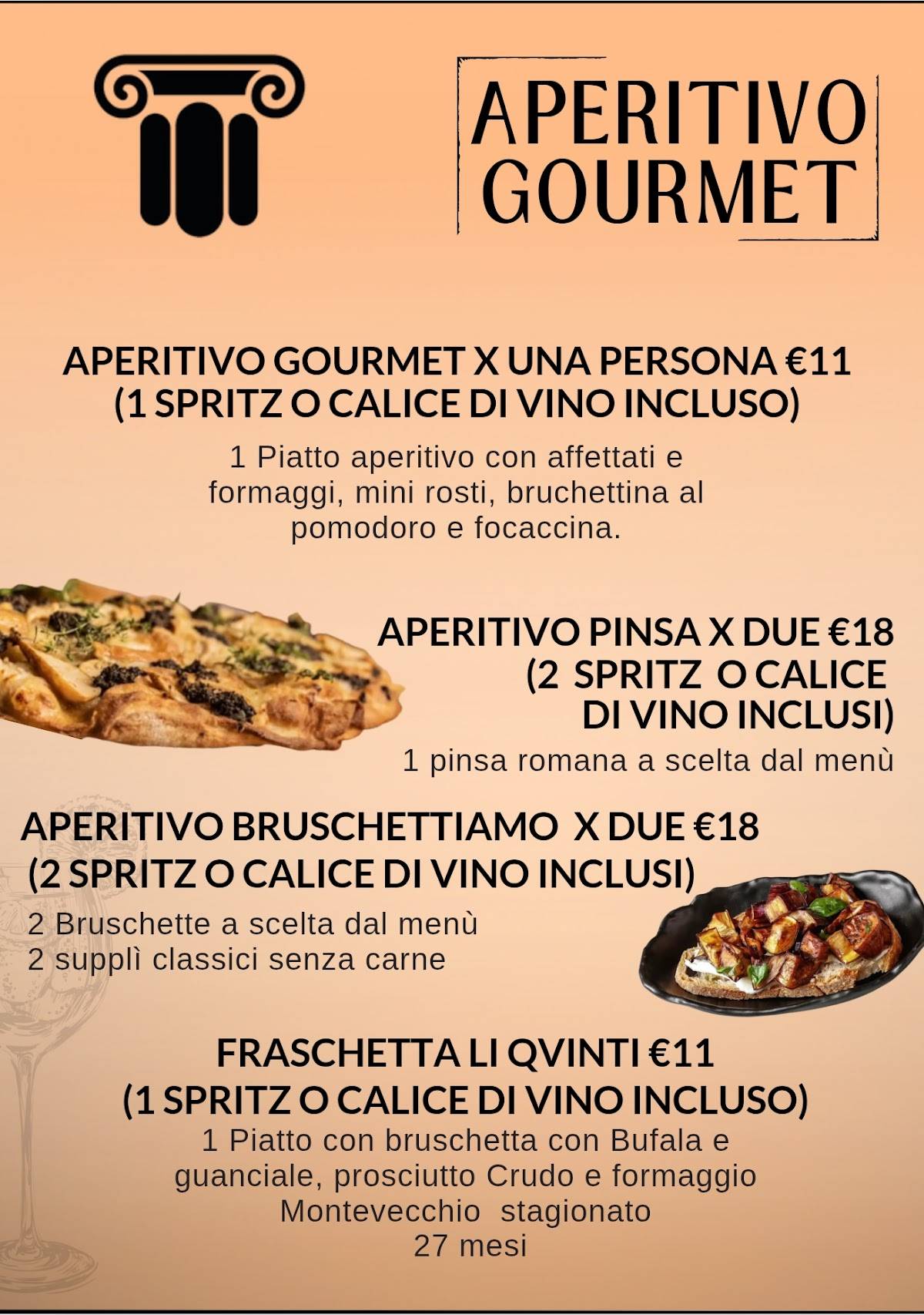 Menu di Li Qvinti Bistrot 