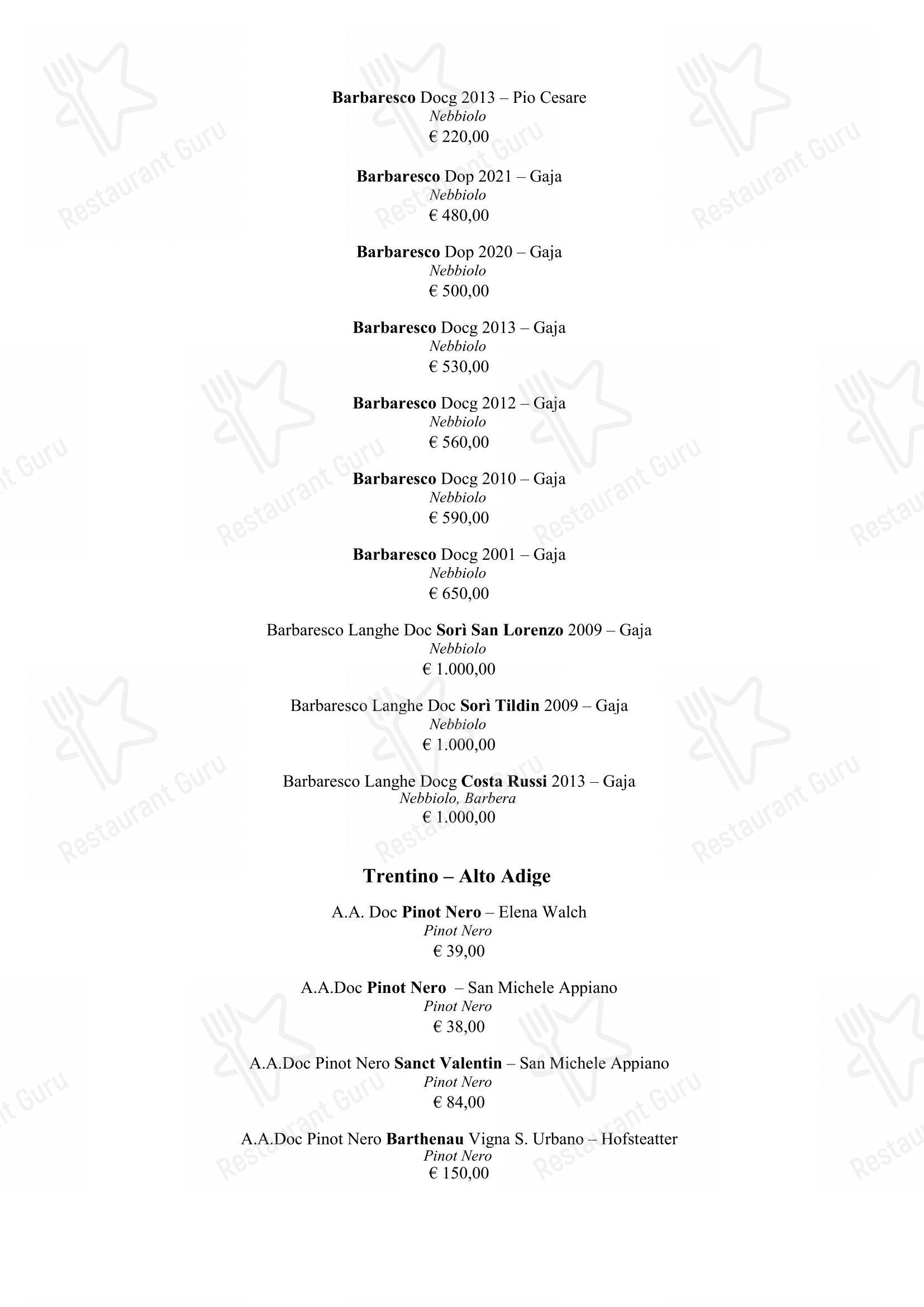 Menu di Life - Menu