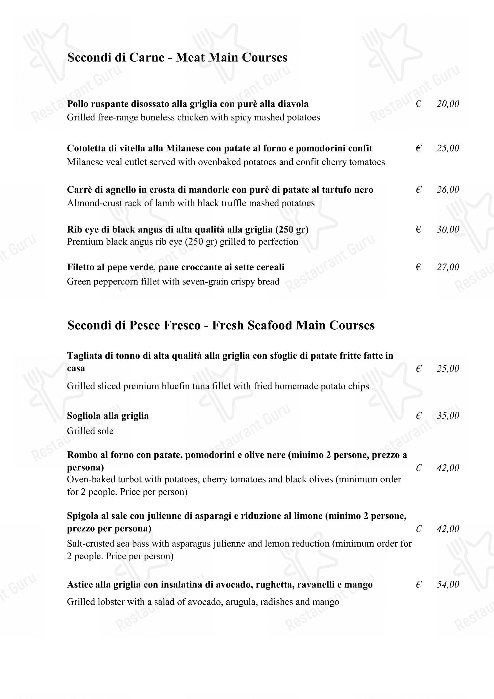 Life in Roma - Menu bar