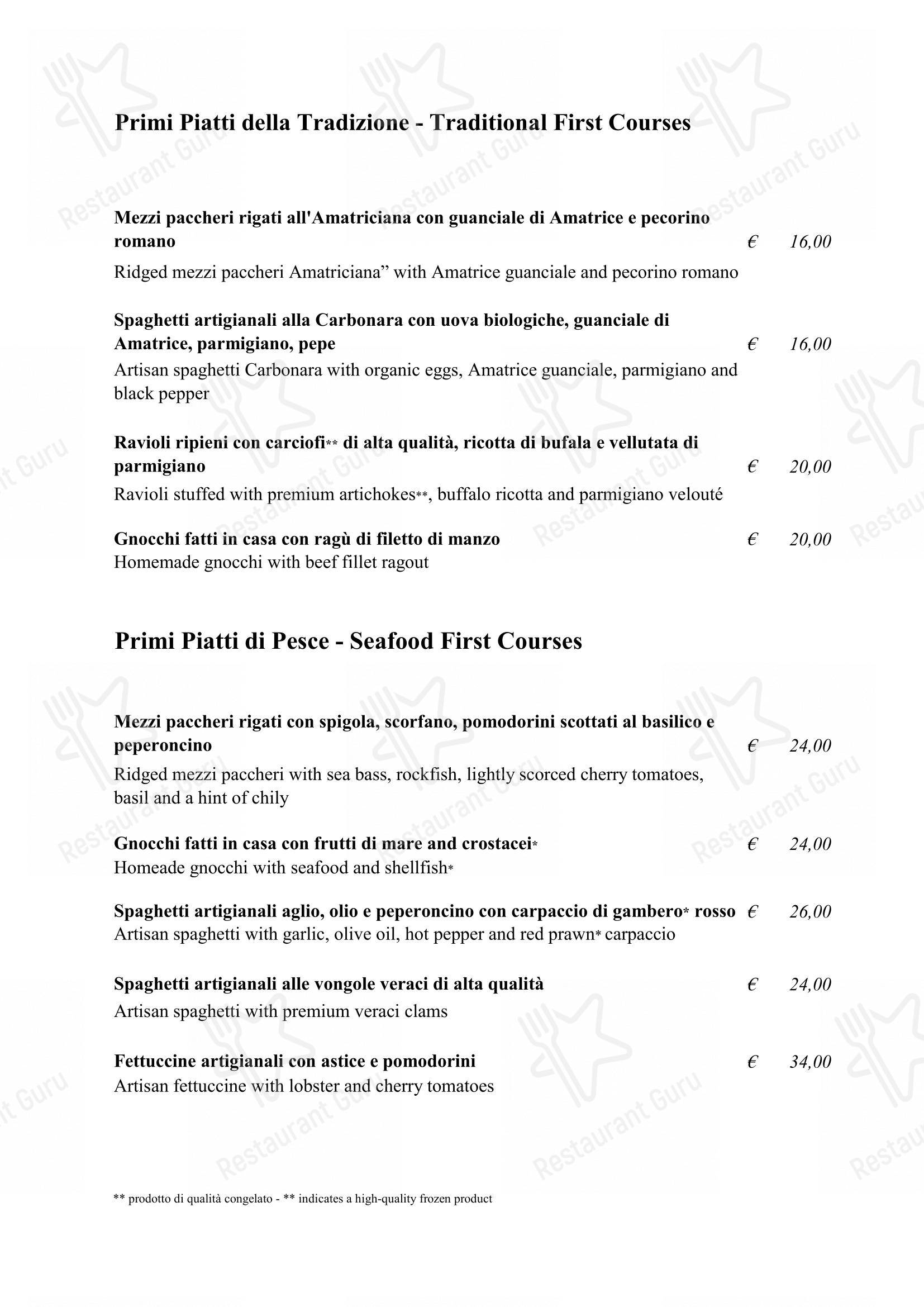 Life in Roma - Menu bar