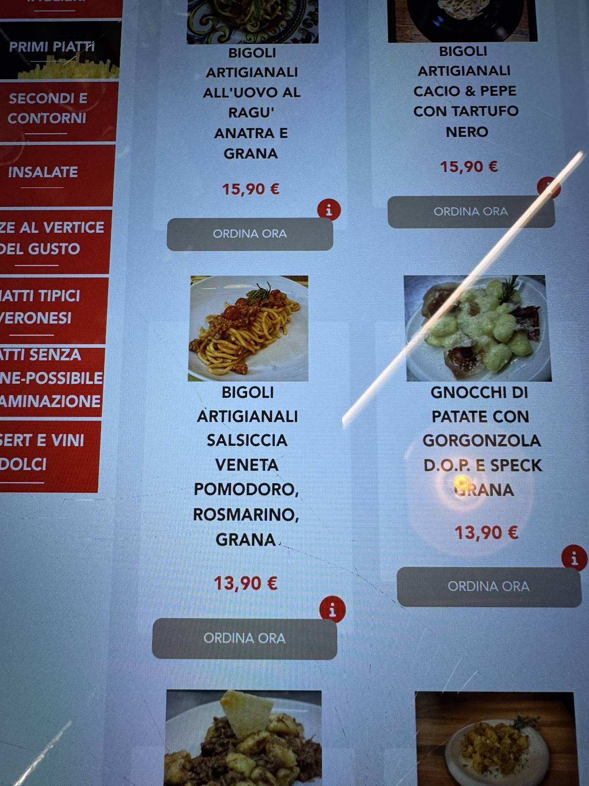 Menu di Locanda degli Scaligeri 