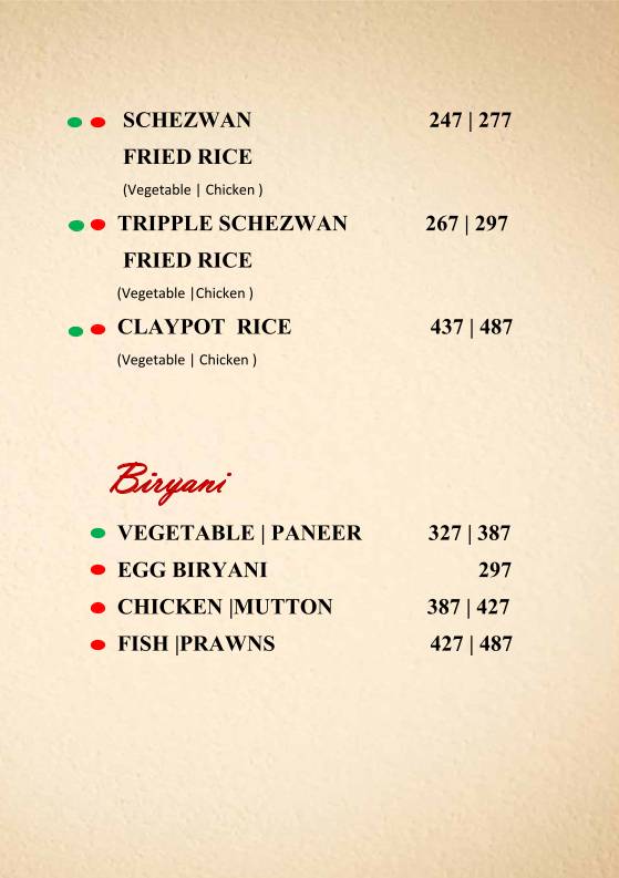 Lotus menu