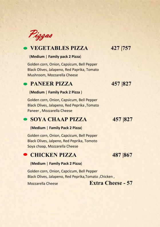 Lotus menu