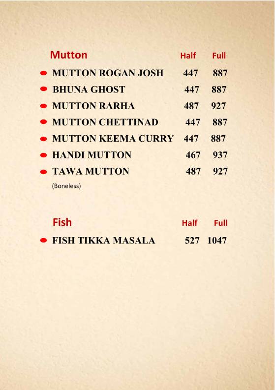 Lotus menu