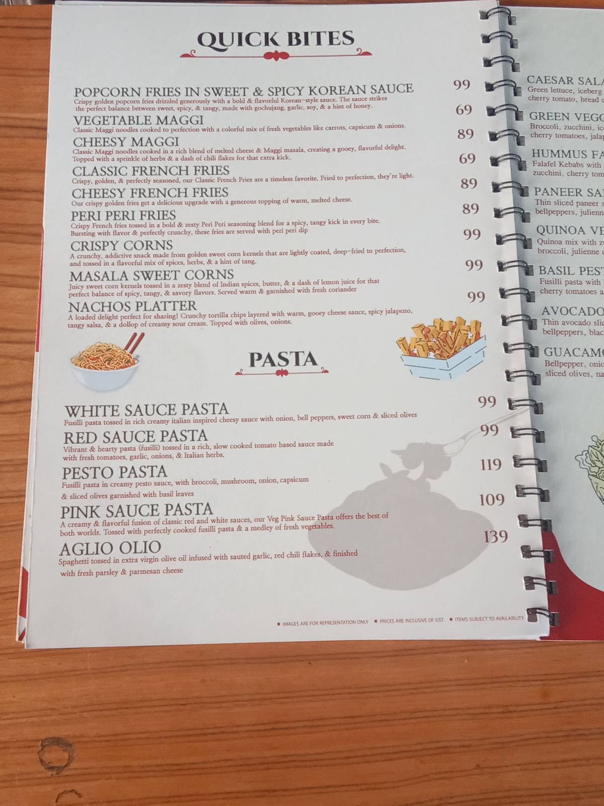 Coffee Dude (Indiranagar) menu