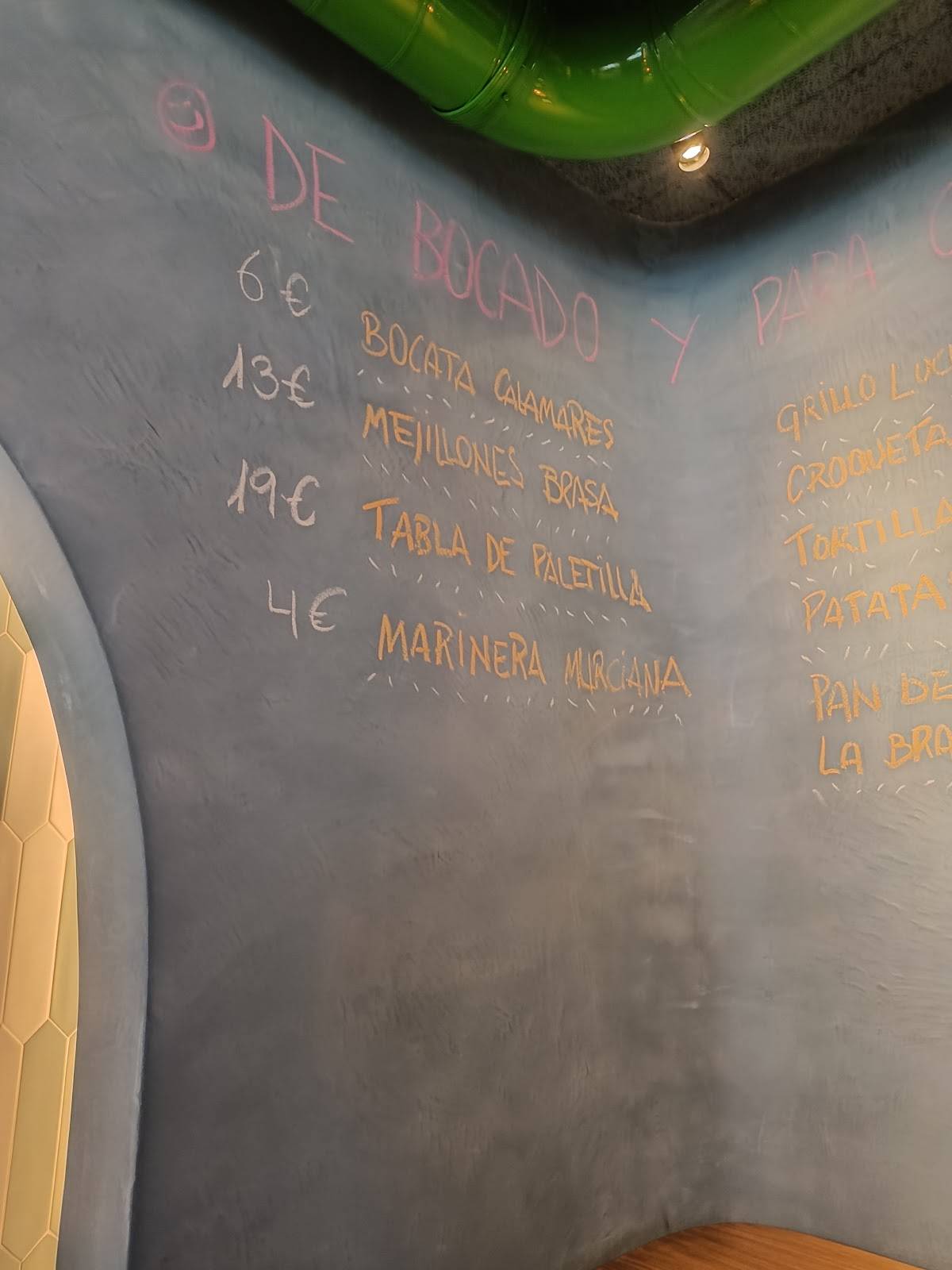 Carta del restaurante Lucky Baster, Bilbao
