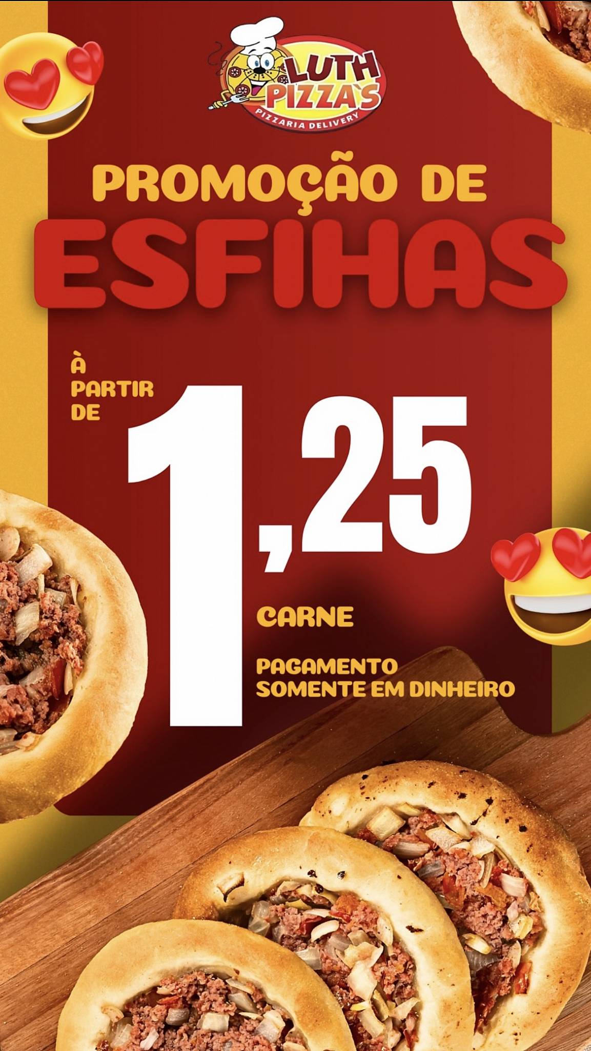 Luth pizzaria cardápio