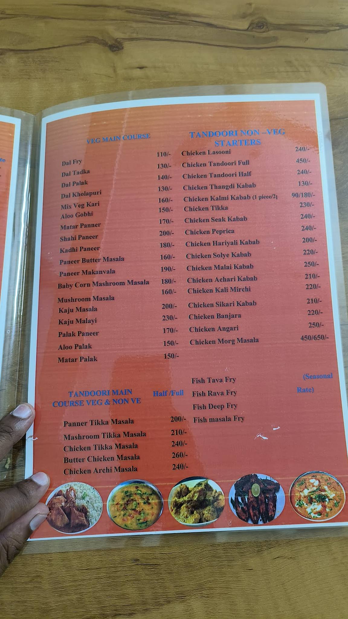 Mama's Kitchen menu