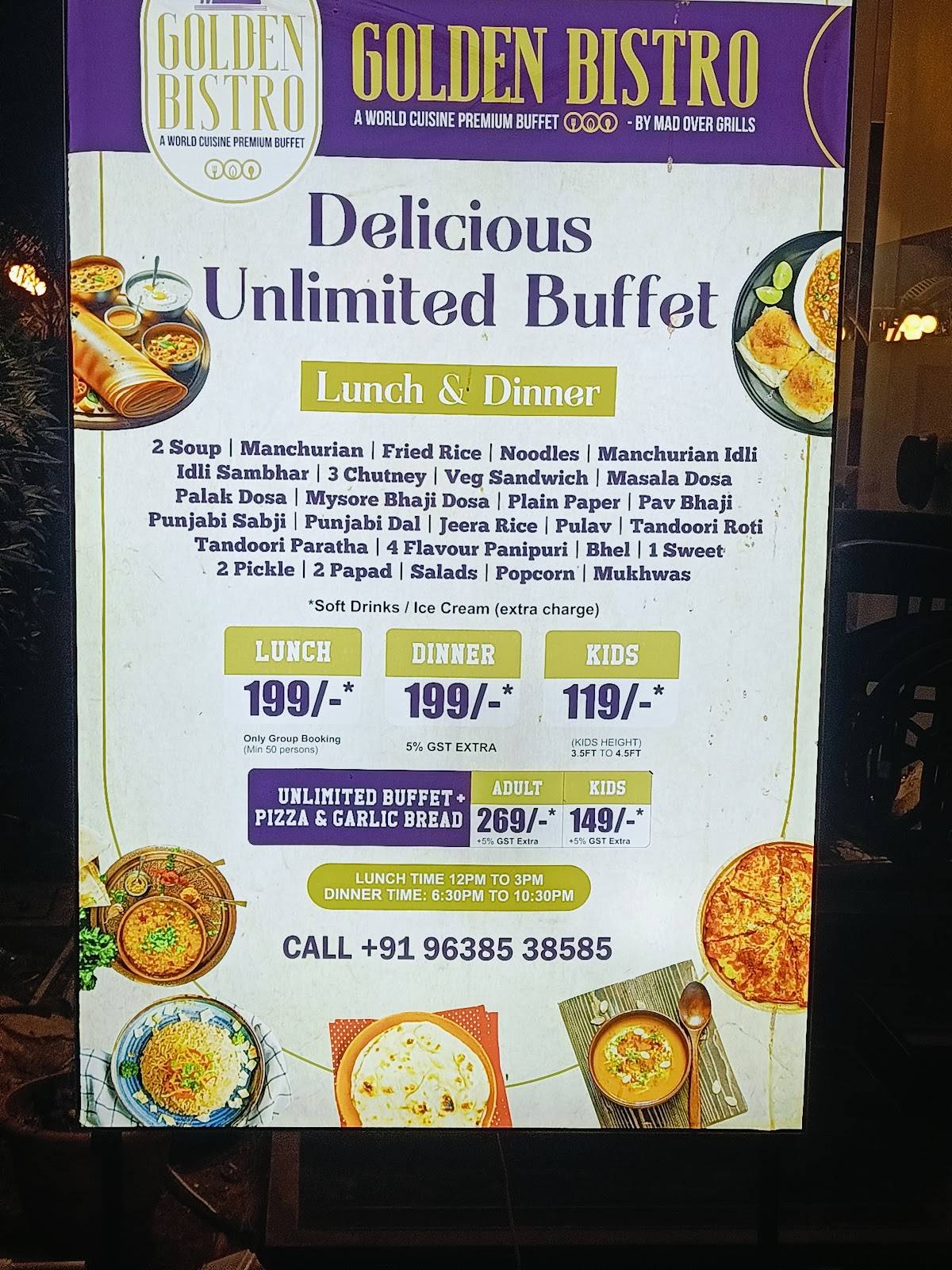 Mad Over Grills menu