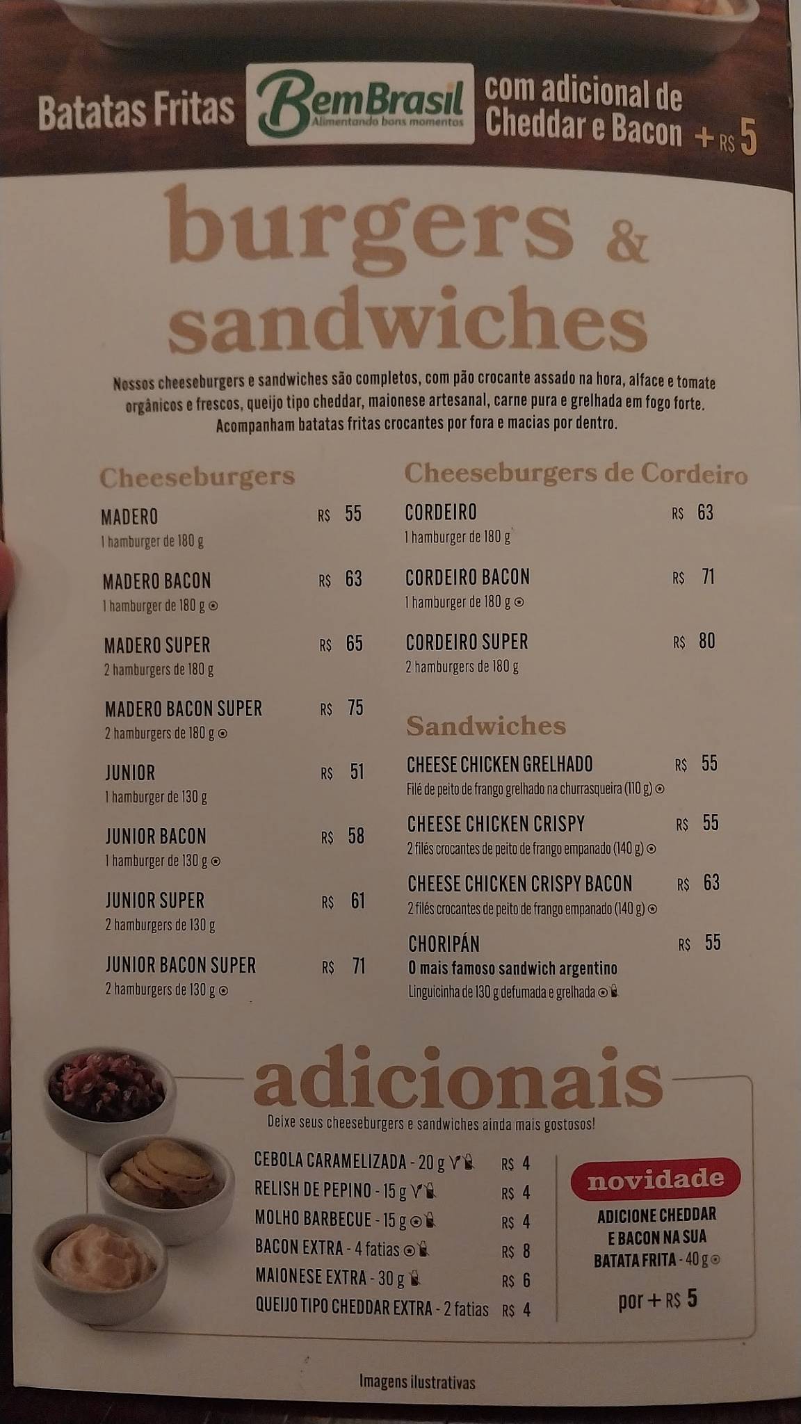 Madero Steak House União Osasco cardápio