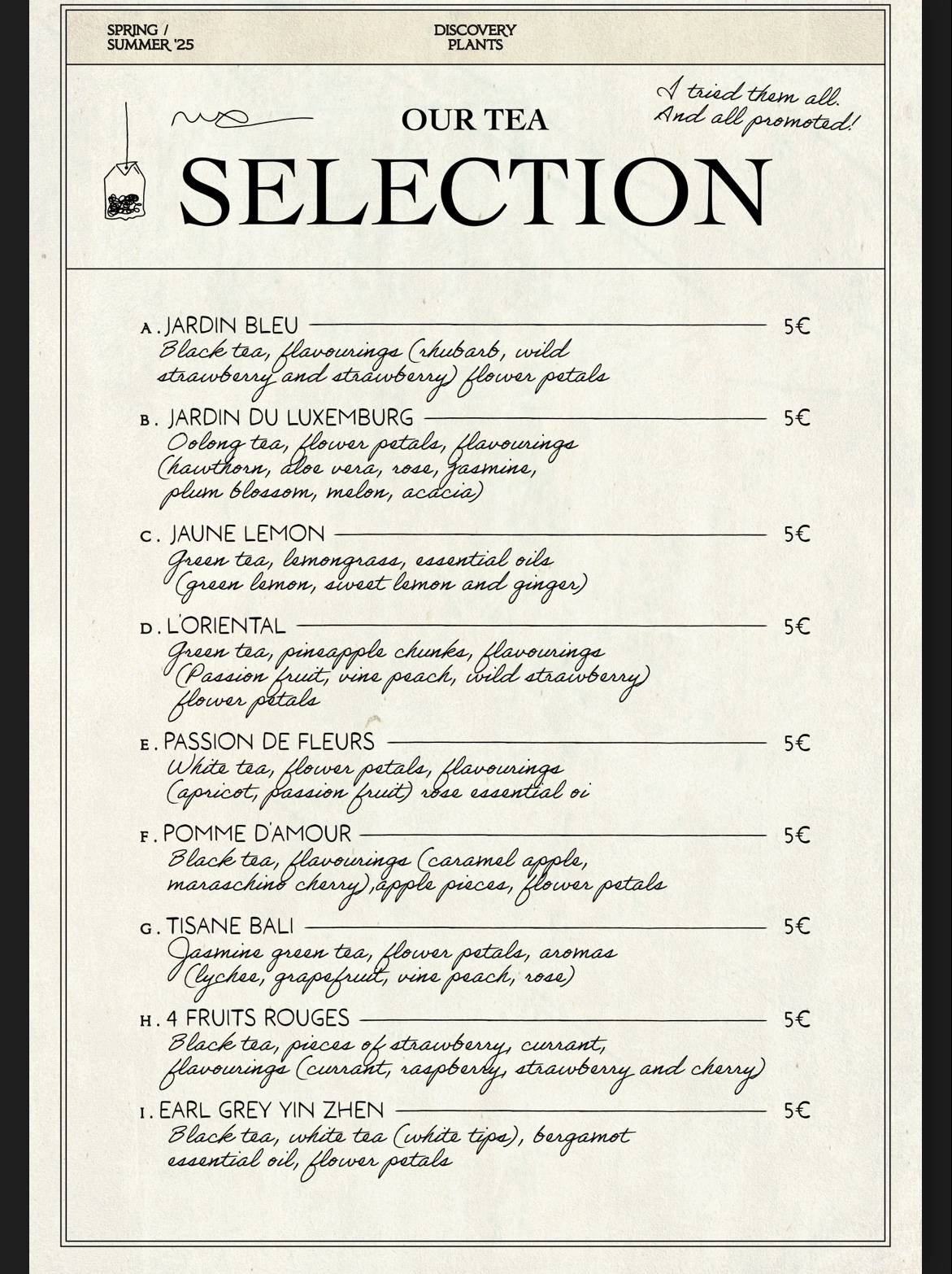 Menu di Mag Cafè 