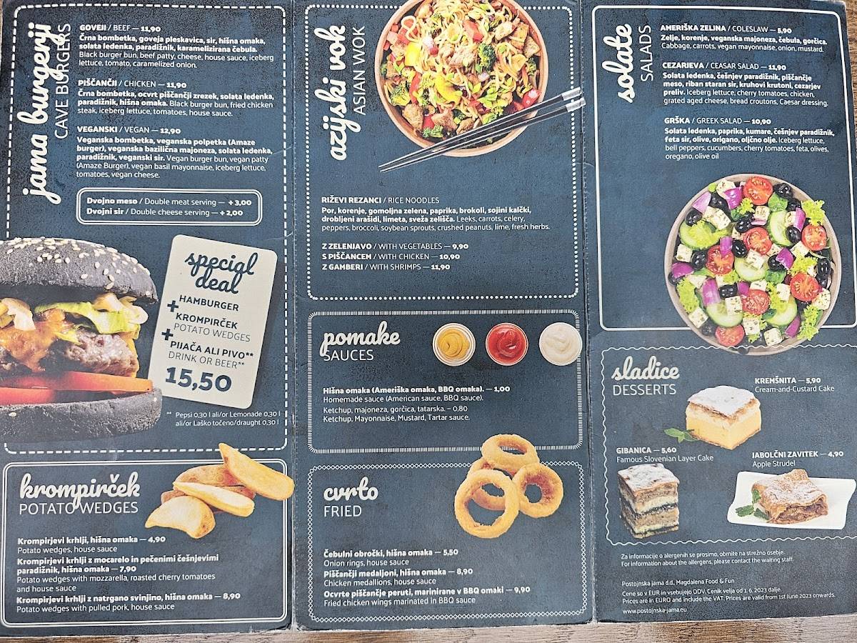 Menu di Magdalena Food & Fun 
