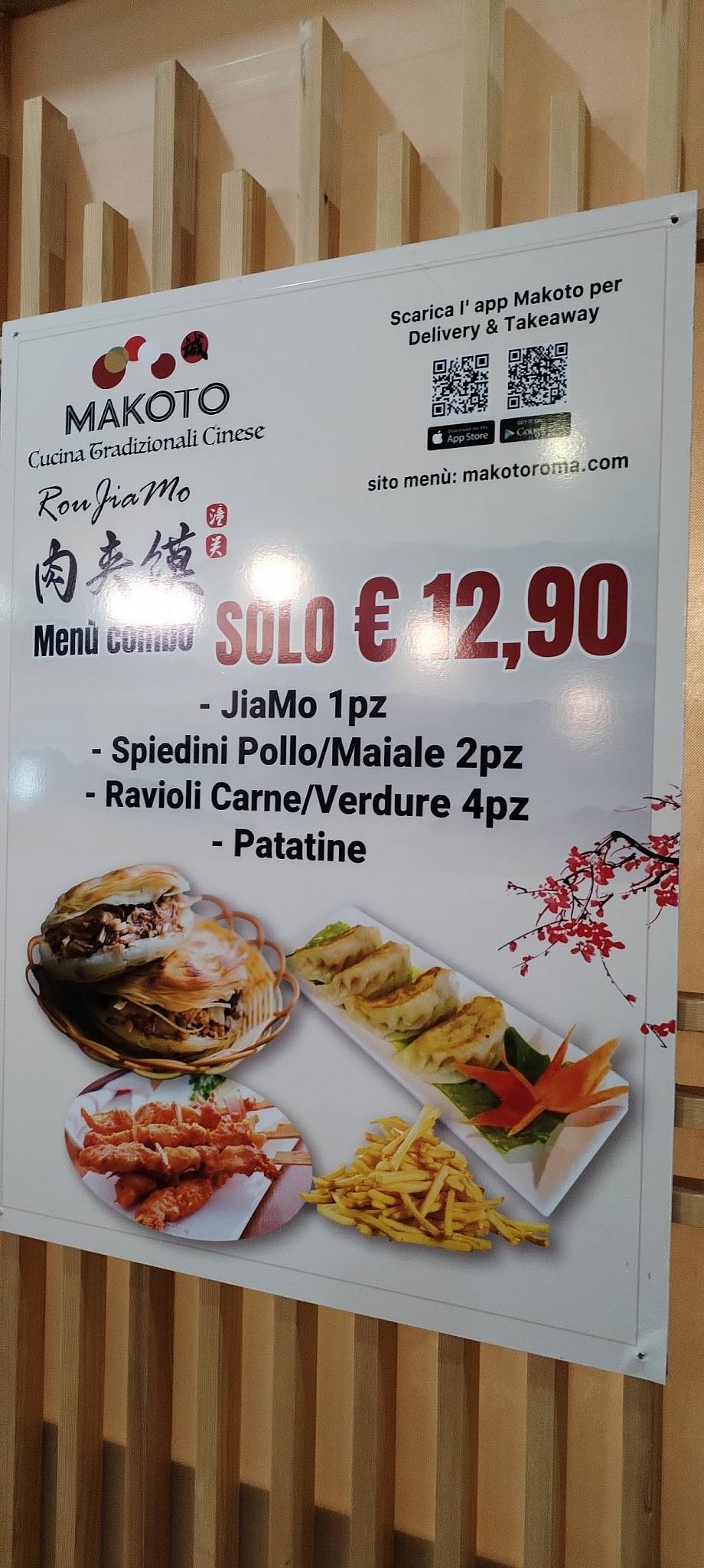Menu di Makoto 