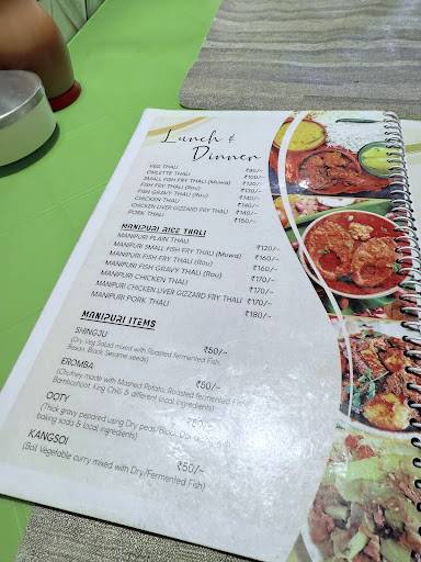 Manipuri Mathel menu