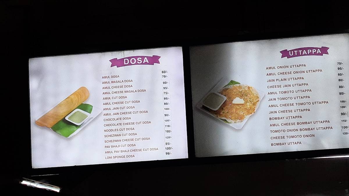 Mankar dosa uruli kanchan menu
