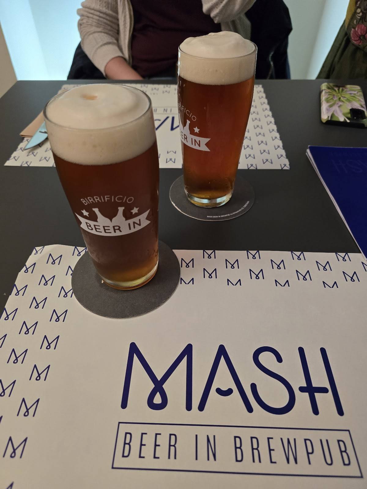 Menu di Mash Brewpub 