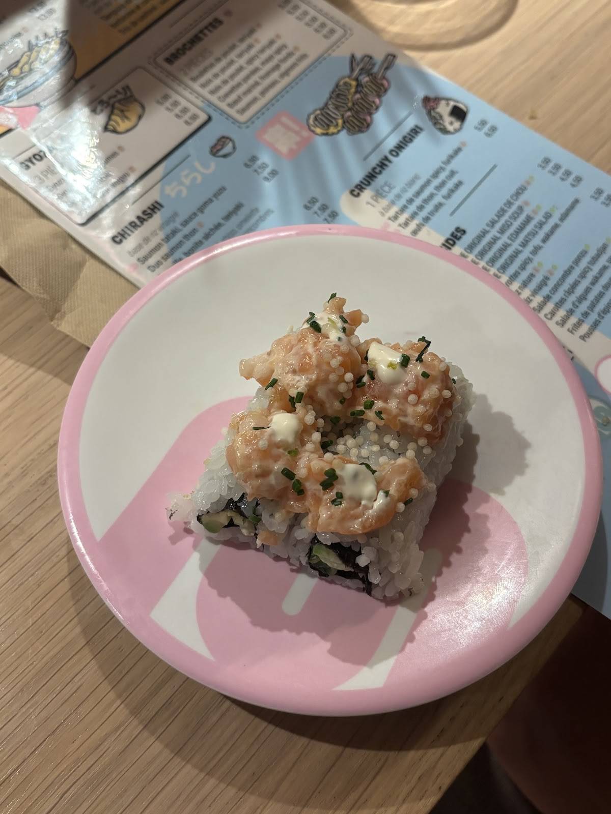 Menu de Matsuri Boétie