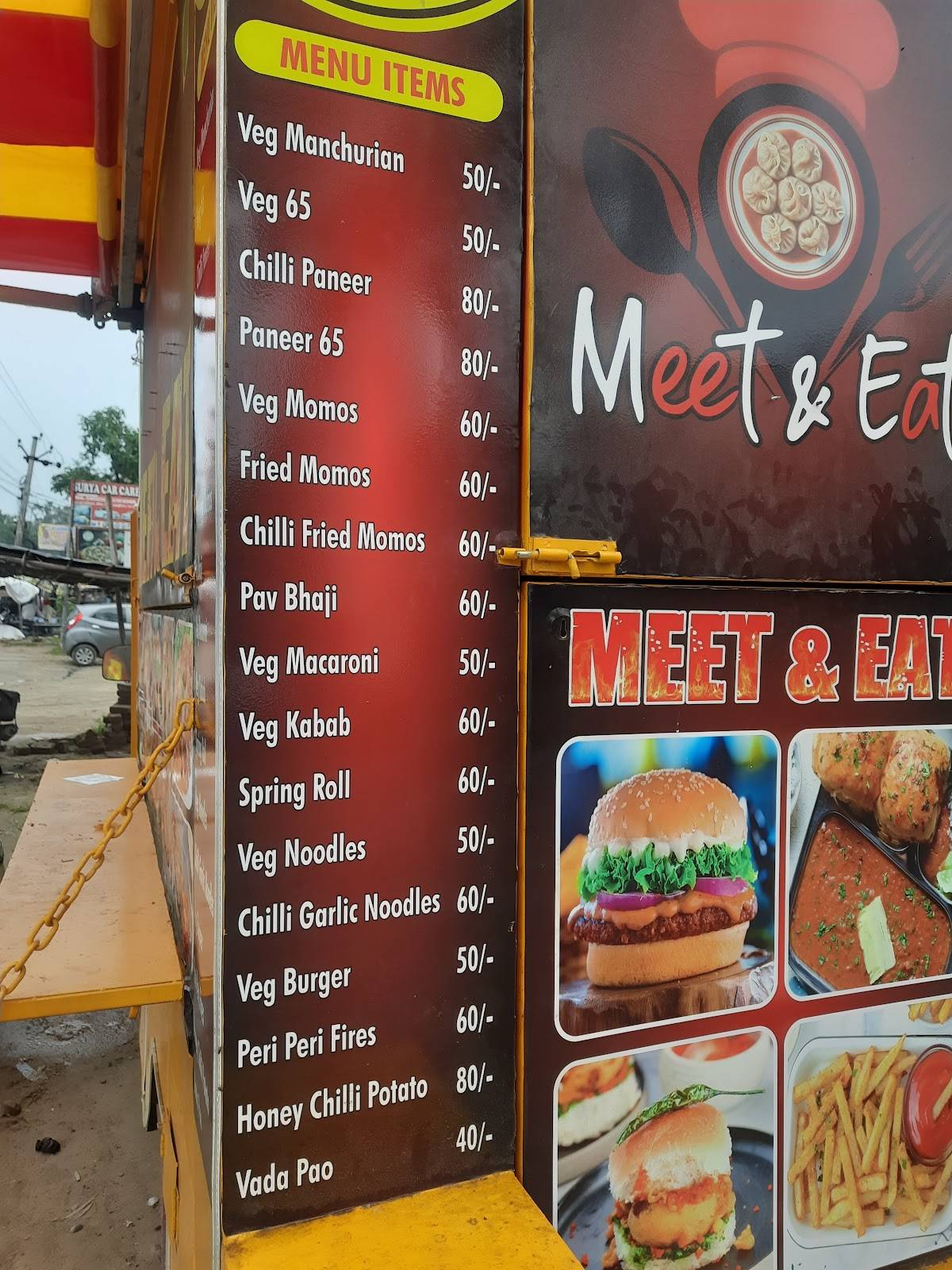 Meet and Eat menu