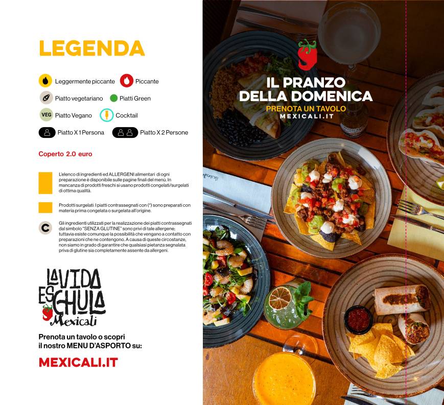 Menu di Mexicali 