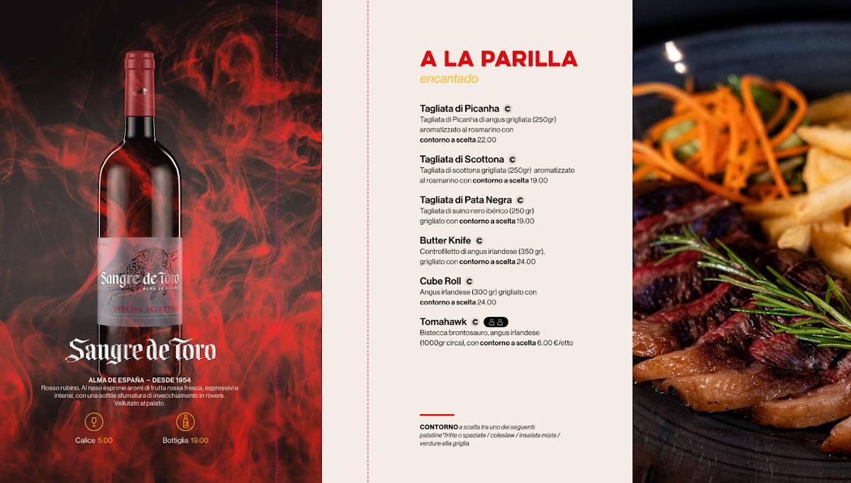 Menu di Mexicali 