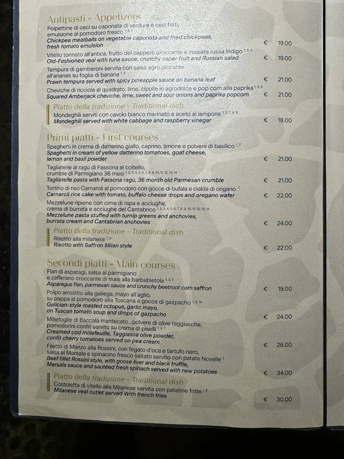 Menu di Mezzo 