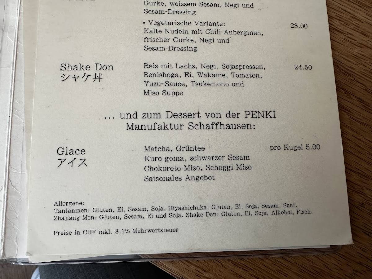 Menu di Miki 