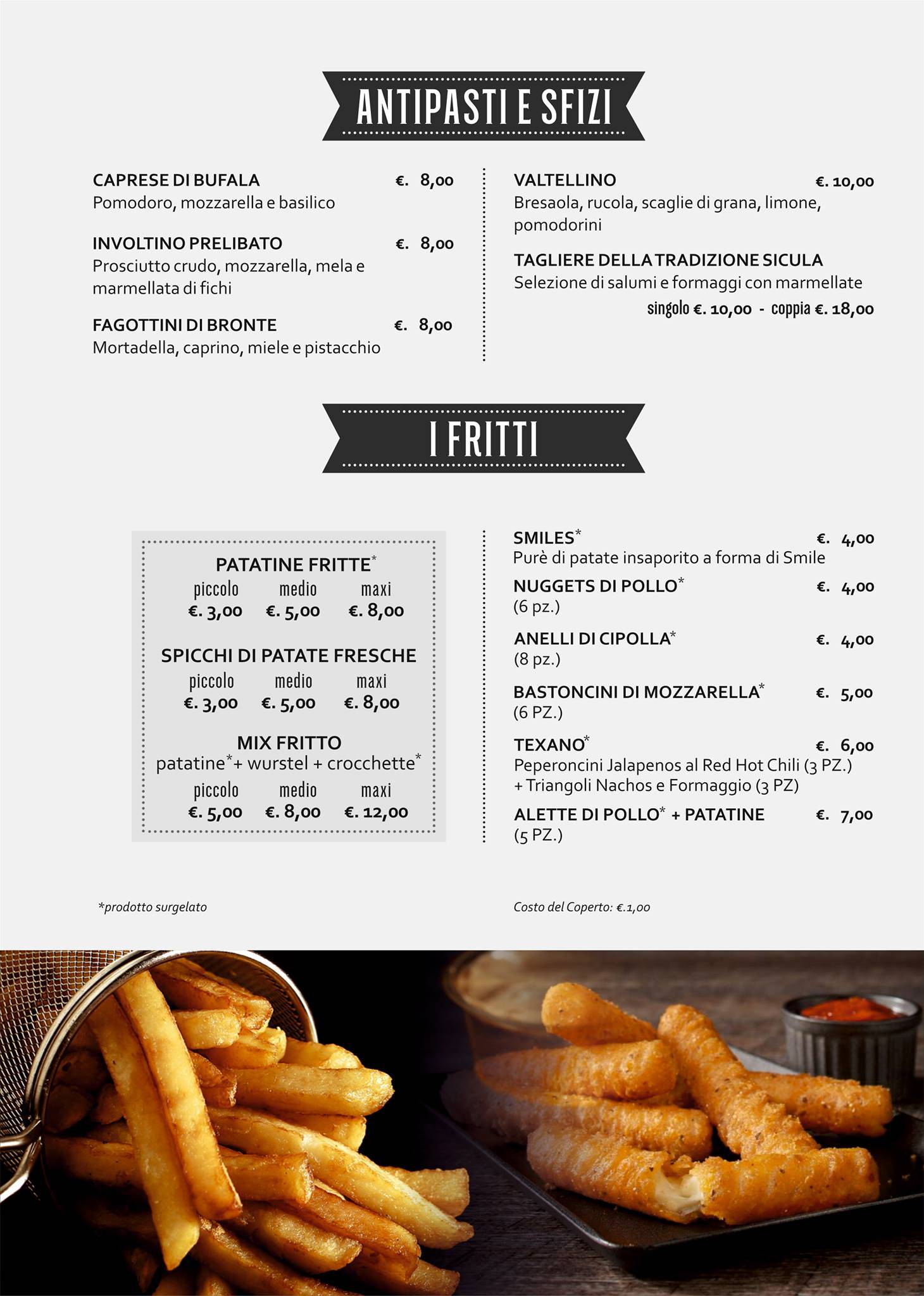 Menu di The Burg al Duomo 